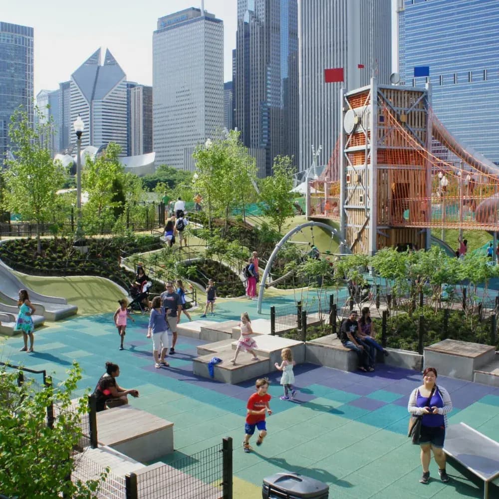 Exploring Magic: A Family Adventure at Maggie Daley Park, Near Bronzeville, IL