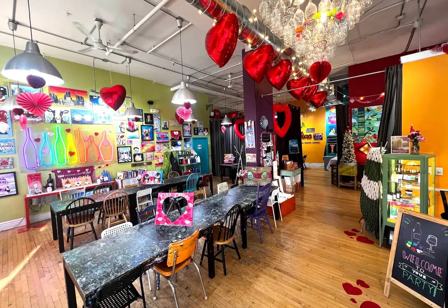 Unleash Your Creativity at Bottle & Bottega by Painting with a Twist in La Grange, IL