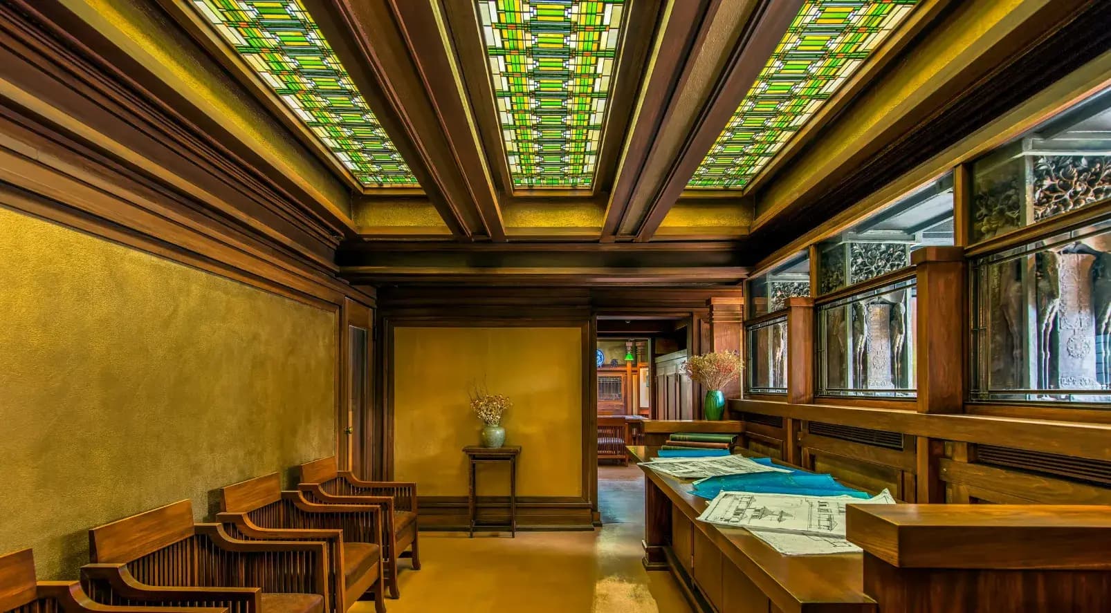 Discovering Architectural Genius at the Frank Lloyd Wright Home & Studio in Oak Park IL