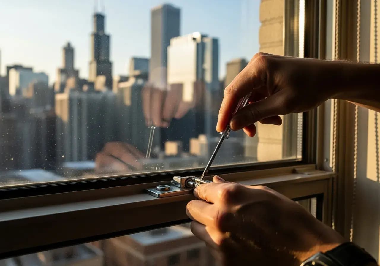 What to Expect from a Professional Window Lock Repair Service Chicago Visit